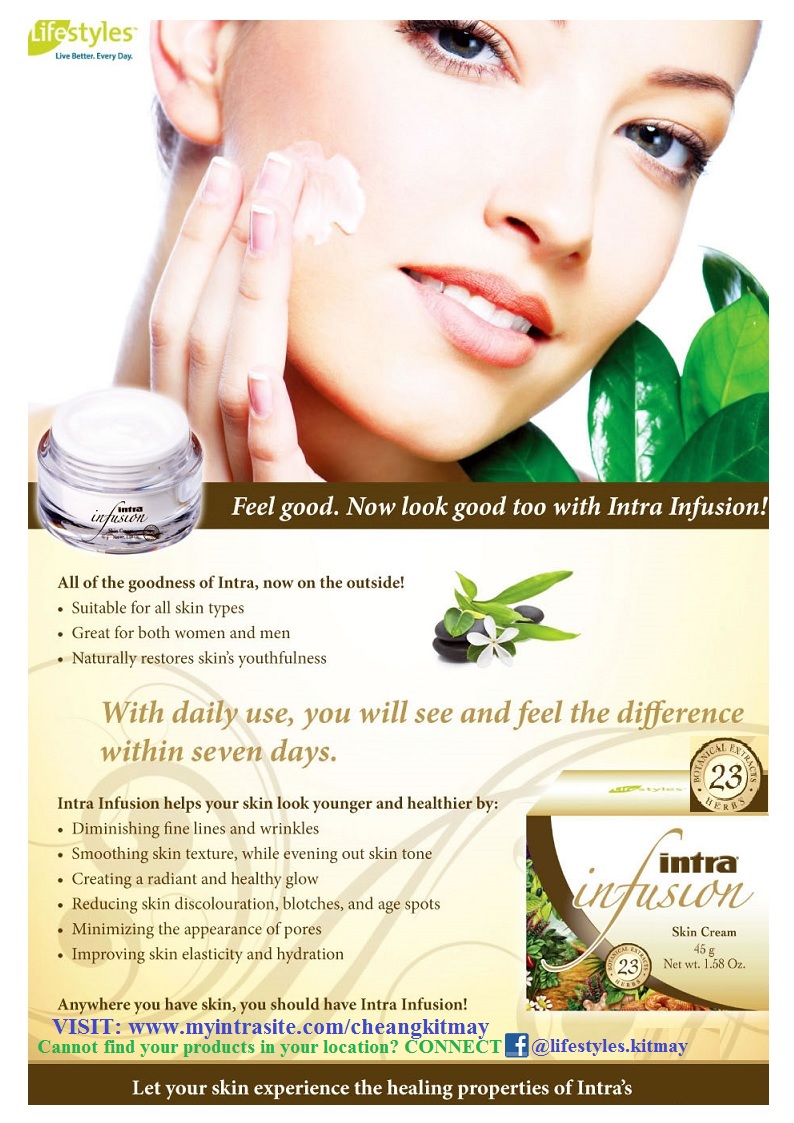 Intra Infusion for Your Daily Radiancy Glow